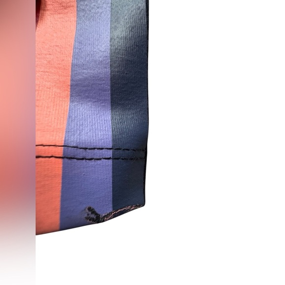 Victoria's Secret PINK High Waist Yoga Full Length Leggings Black Striped Small - Picture 6 of 9